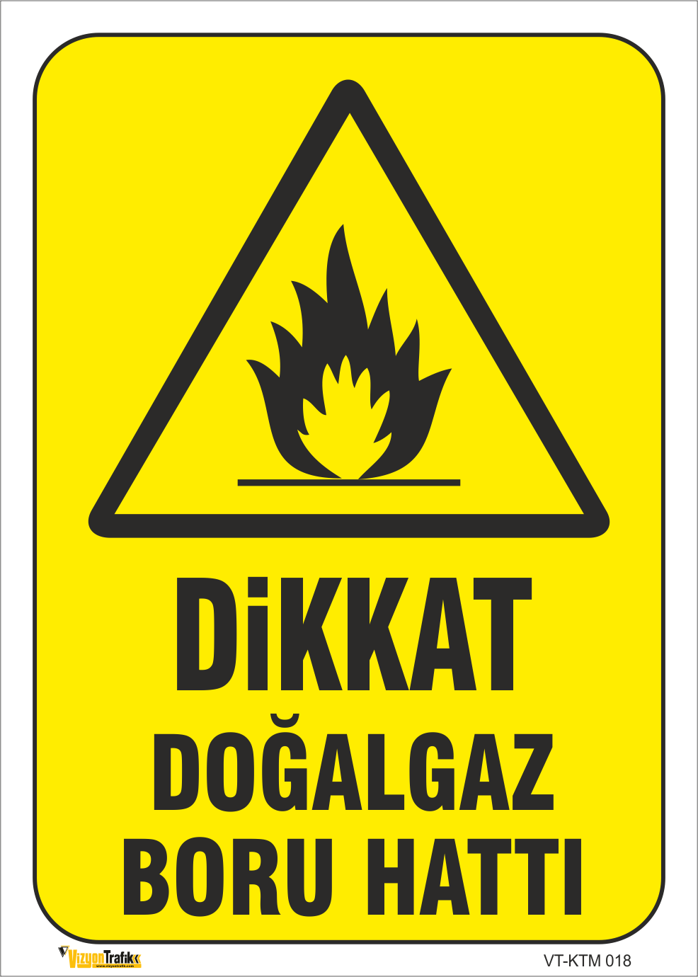  DOĞALGAZ BORU HATTI LEVHASI